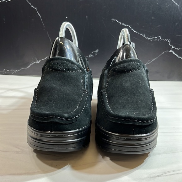 Her-Hc-329heise 39 Moccasins Work Shoe Black sz 7.5 - Picture 2 of 10